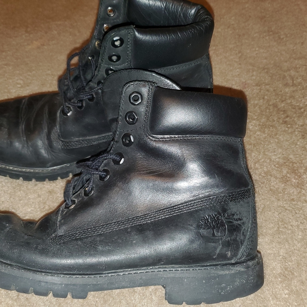 Men's working leather boots
